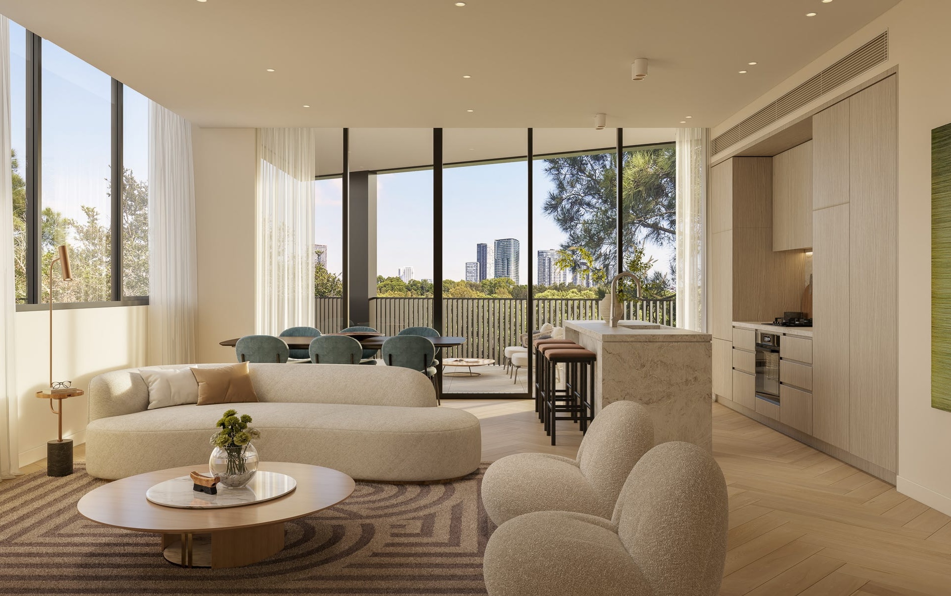 Unit 201 – Family 3-Bed